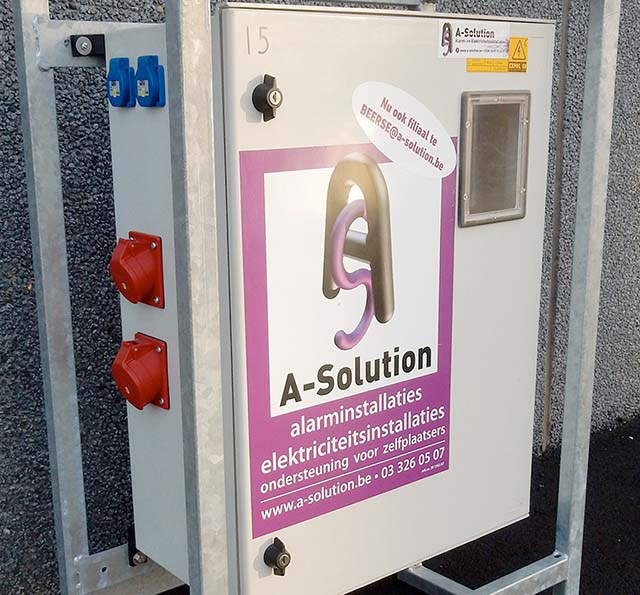 Foto van een werfkast