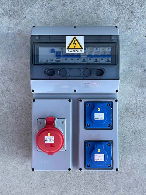 Kleine kast 3x400v+N