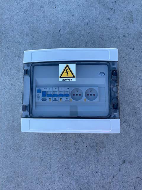 Kleine kast mono 230v